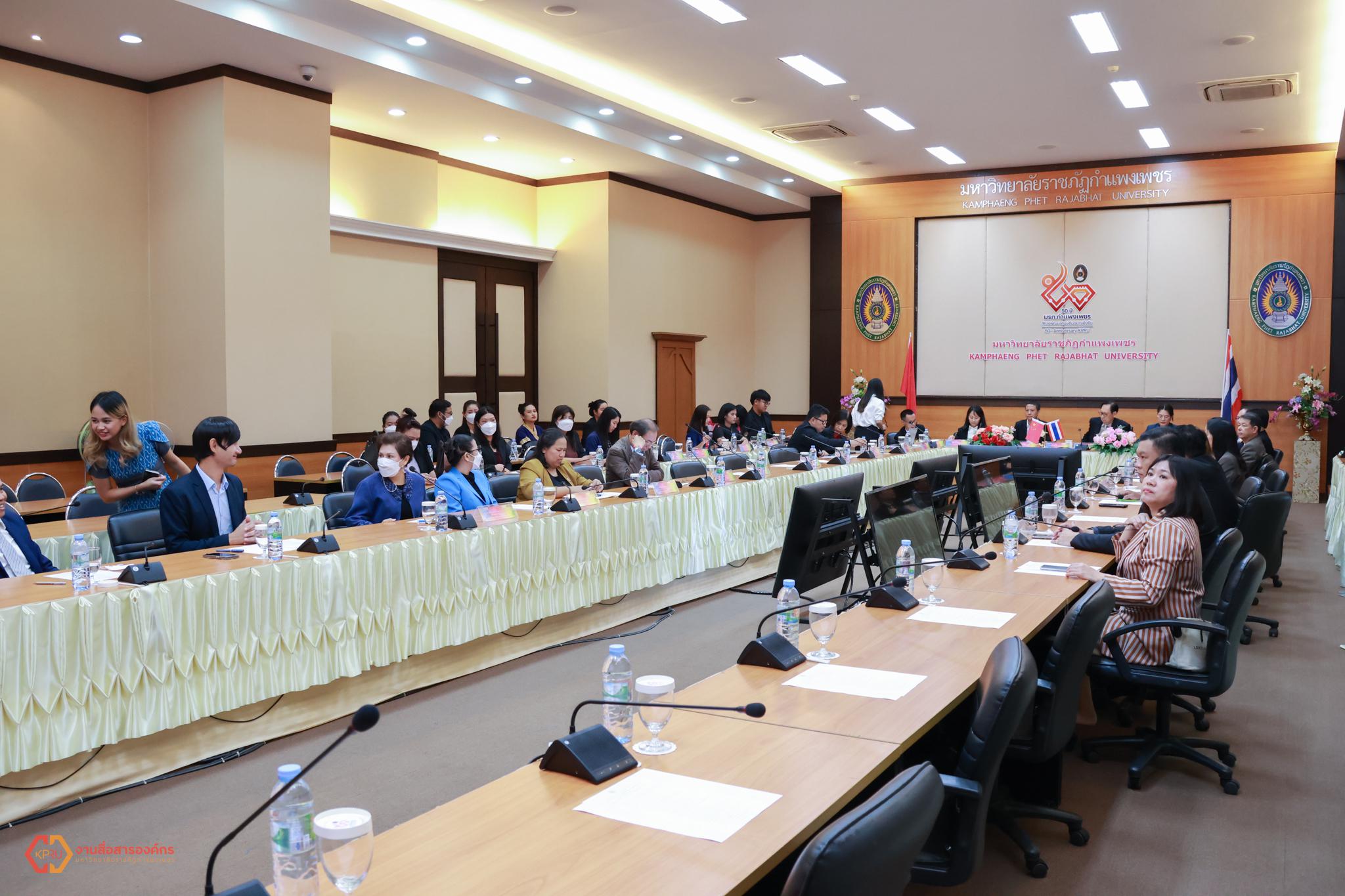 2. พิธีลงนาม MoU กับวิทยาลัยอาชีวศึกษาและเทคนิคสิบสองปันนา ประเทศจีน