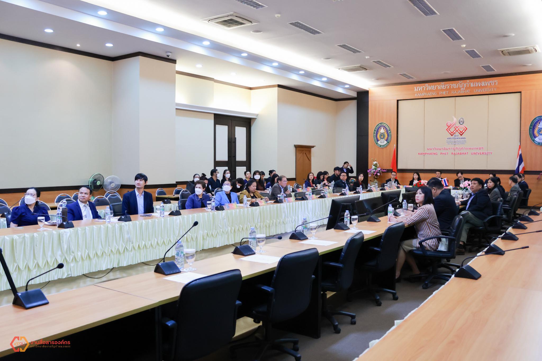 3. พิธีลงนาม MoU กับวิทยาลัยอาชีวศึกษาและเทคนิคสิบสองปันนา ประเทศจีน