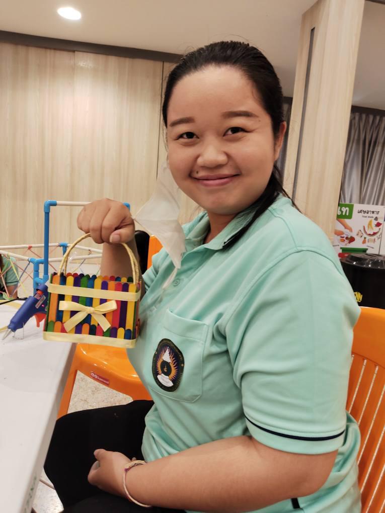 9. บุคลากรวิเทศสัมพันธ์เข้าร่วมกิจกรรมการแข่งขันประดิษฐ์สิ่งของจากสัสดุเหลือใช้  KPRU GREEN ปี 2568