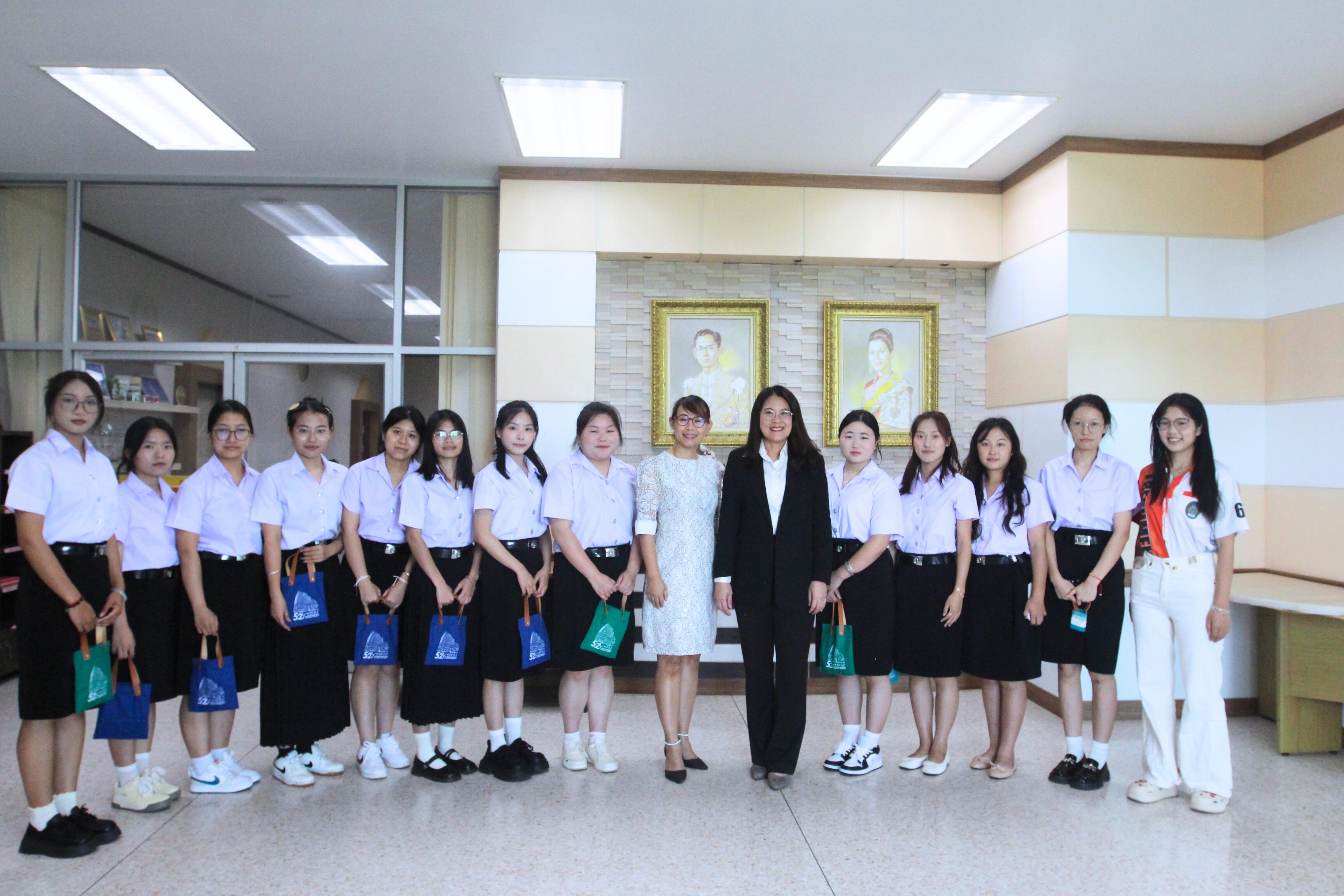 1. ต้อนรับนักศึกษาต่างชาติ จากวิทยาลัยครุศาสตร์เต๋อหง ภายใต้ความร่วมมือทางวิชาการ รุ่นที่ 2