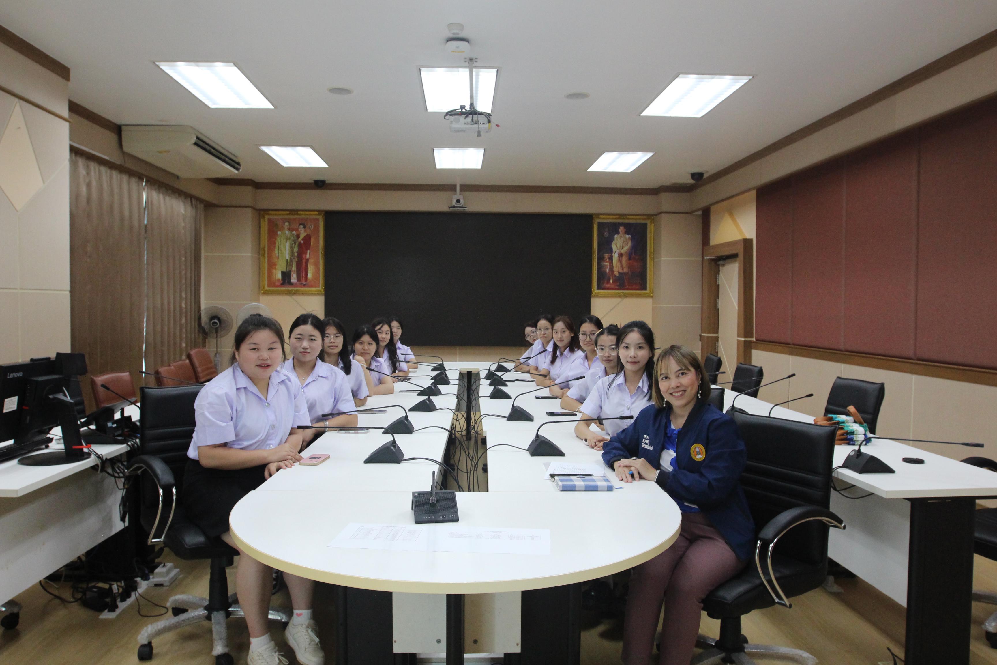14. KPRU warmly welcomed the second cohort of Chinese international students from Dehong Teachers’ College, People’s Republic of China