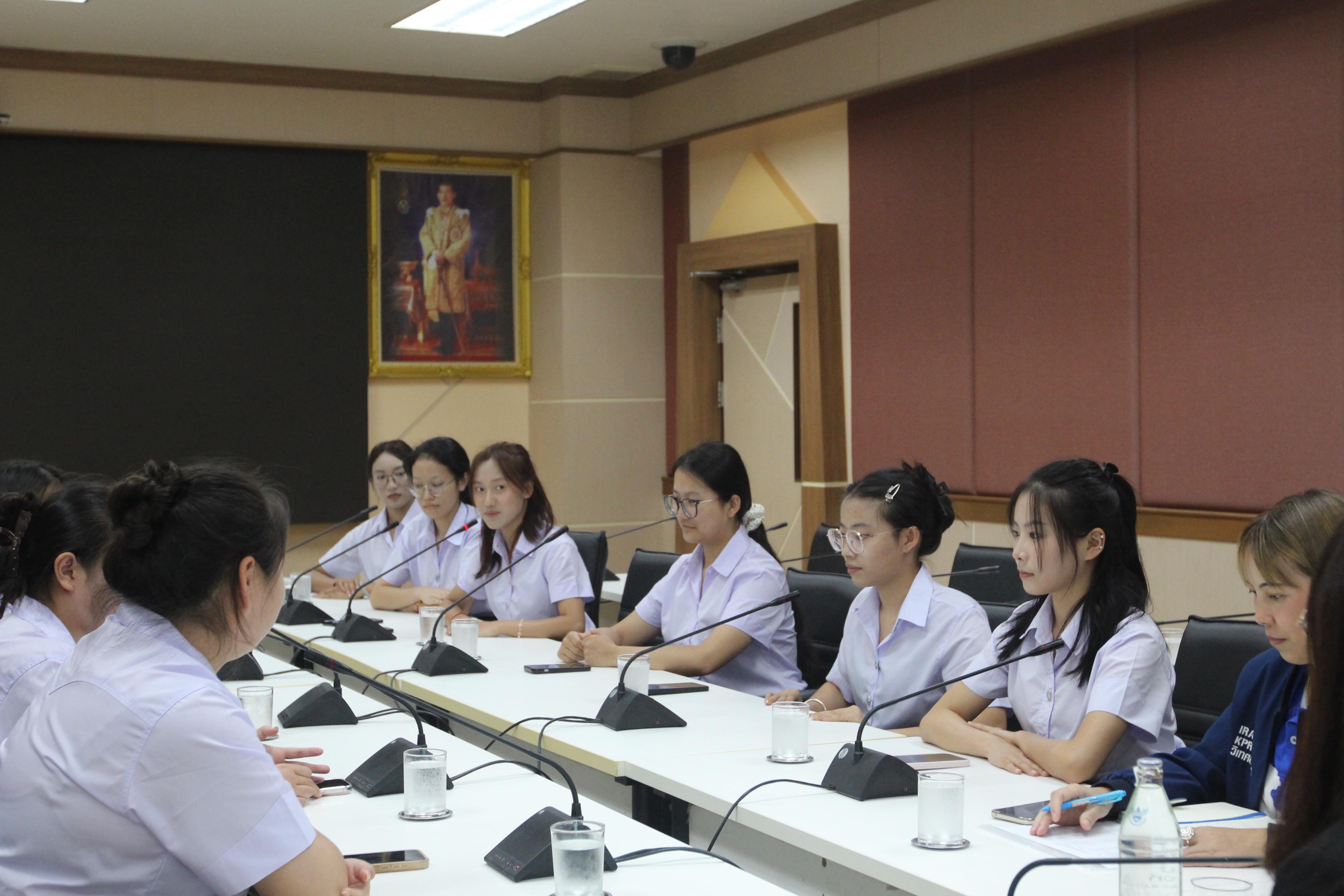 18. KPRU warmly welcomed the second cohort of Chinese international students from Dehong Teachers’ College, People’s Republic of China