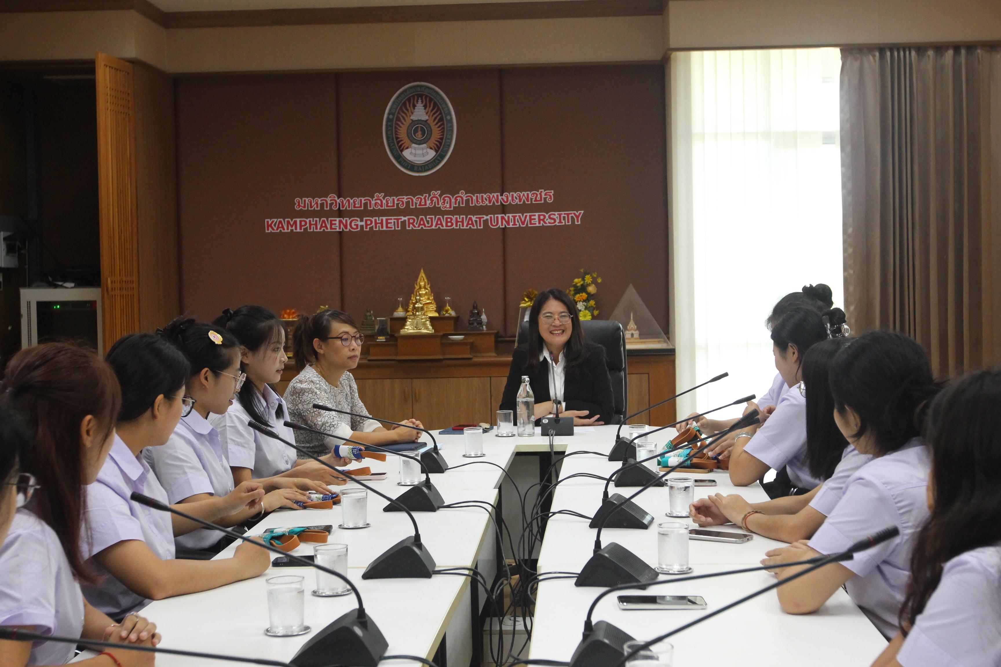 28. KPRU warmly welcomed the second cohort of Chinese international students from Dehong Teachers’ College, People’s Republic of China