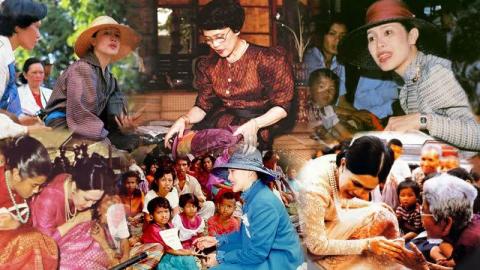 3. พิธีจุดเทียนน้อมรำลึกในพระมหากรุณาธิคุณ สมเด็จพระนางเจ้าสิริกิตต์ พระบรมราชินีนาถ พระบรมราชชนนีพันปีหลวง