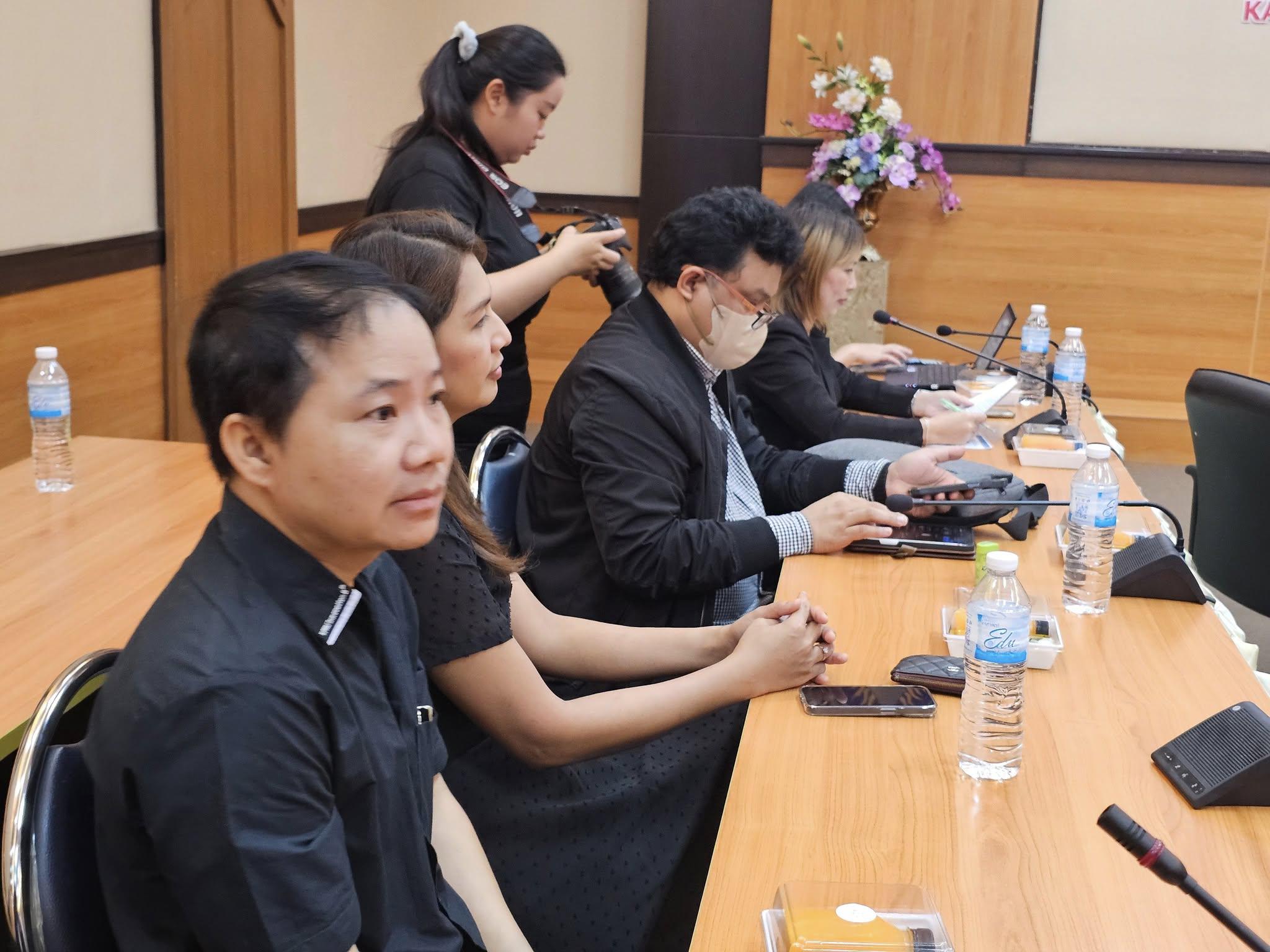 1. Welcomed delegation from West Visayas State University, Philipines