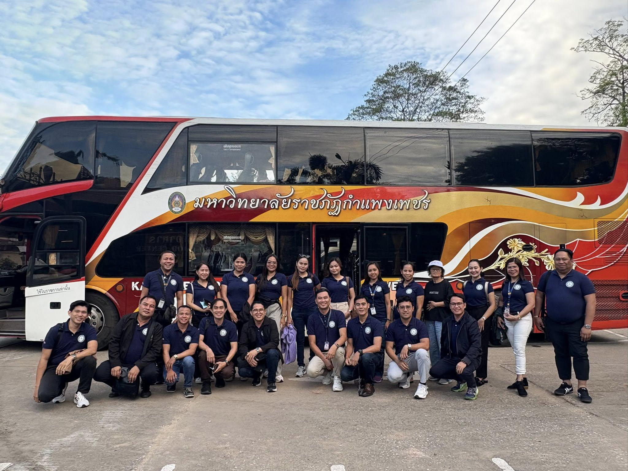 3. Welcomed delegation from West Visayas State University, Philipines