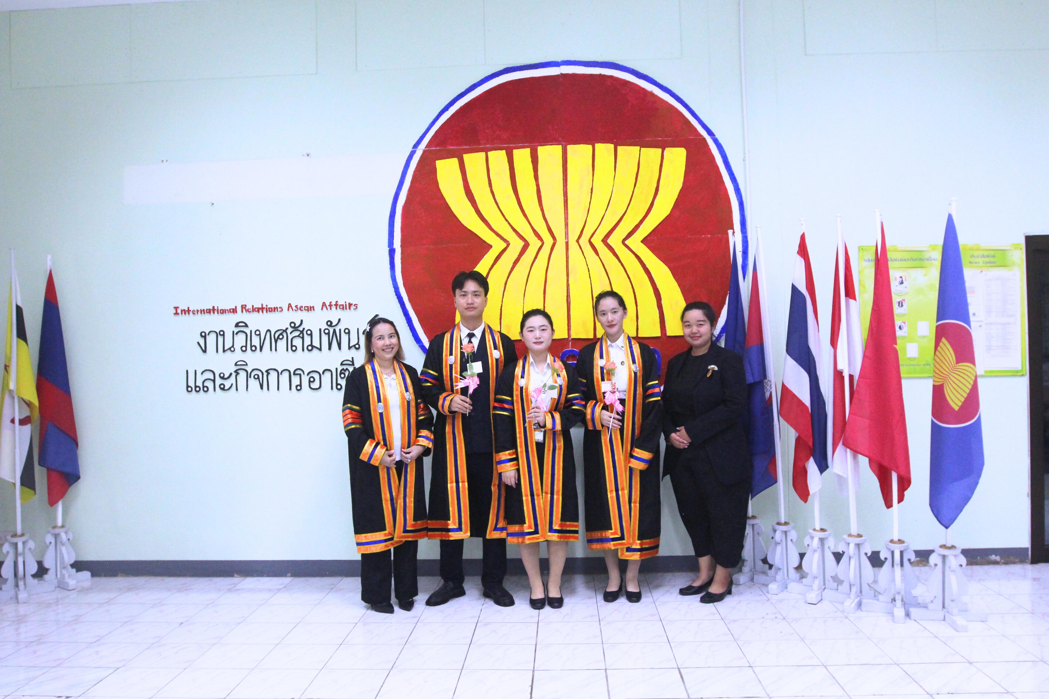 28. บัณฑิตตต่างชาติเข้ารับพระราชทานปริญญาบัตร ประจำปี 2568