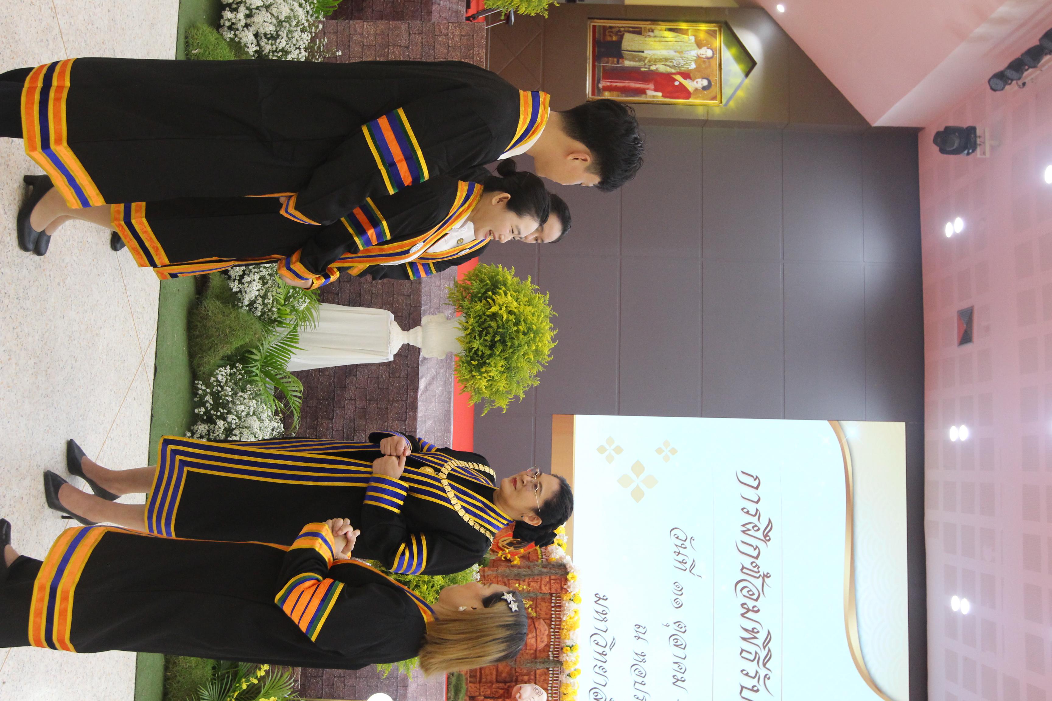 41. บัณฑิตตต่างชาติเข้ารับพระราชทานปริญญาบัตร ประจำปี 2568