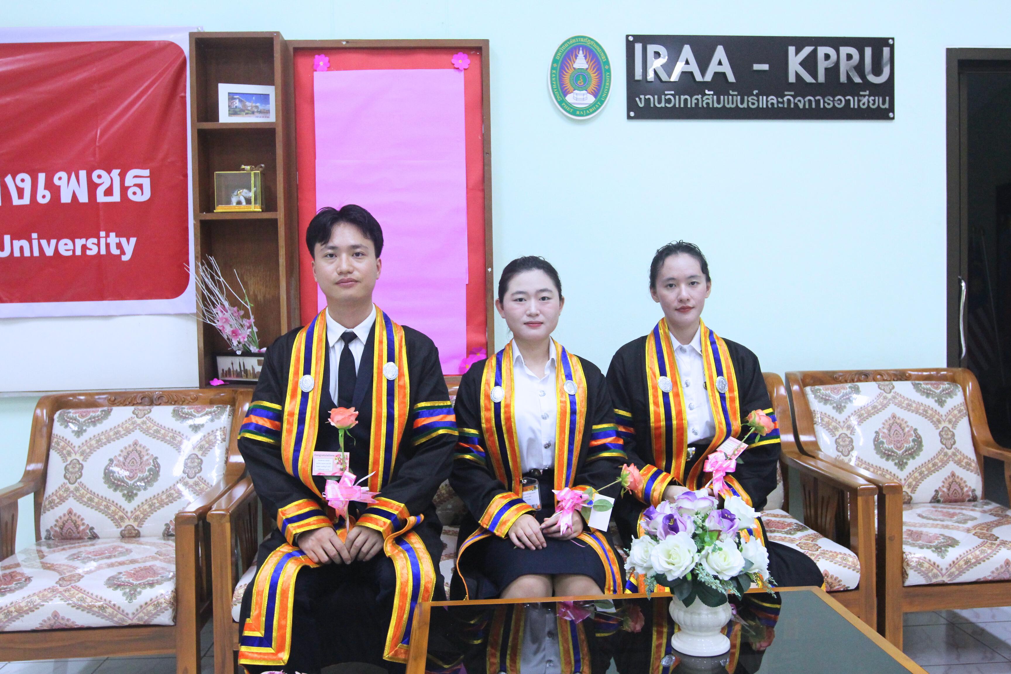 48. บัณฑิตตต่างชาติเข้ารับพระราชทานปริญญาบัตร ประจำปี 2568