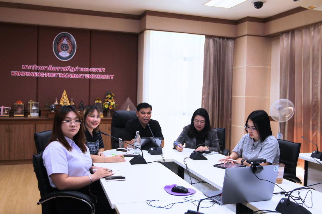 1. ราชภัฏกำแพงเพชรหารือความร่วมมือทางวิชาการในการจัดตั้งศูนย์ฝึกอบรมการแพทย์แผนจีน กับประเทศจีน