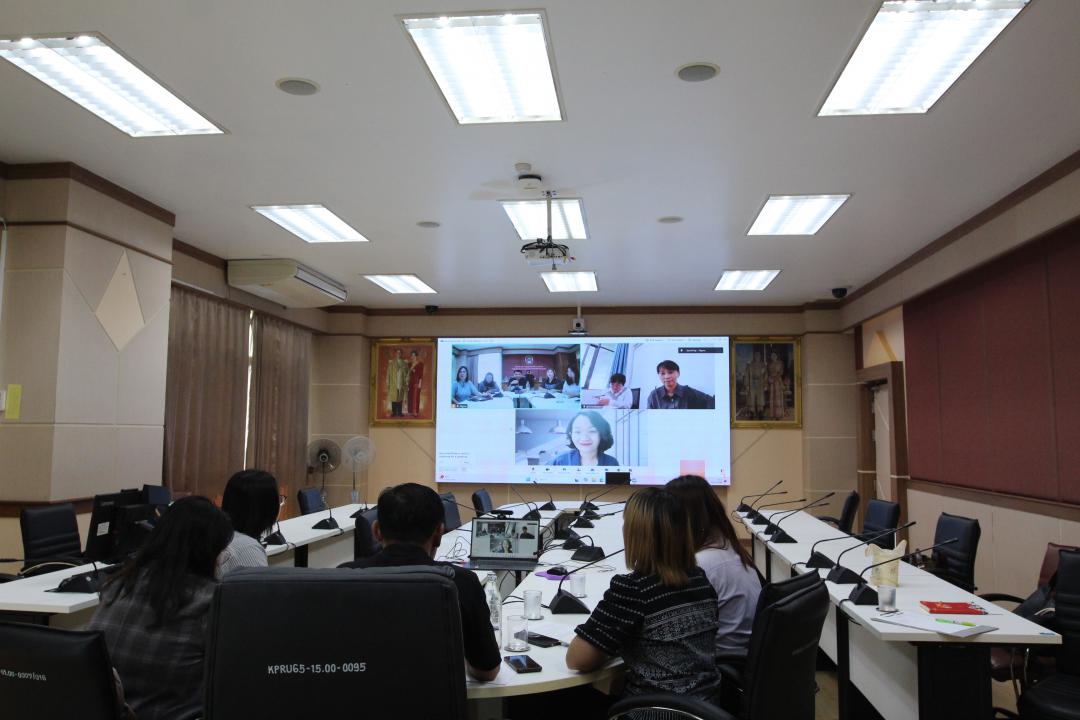 12. ราชภัฏกำแพงเพชรหารือความร่วมมือทางวิชาการในการจัดตั้งศูนย์ฝึกอบรมการแพทย์แผนจีน กับประเทศจีน