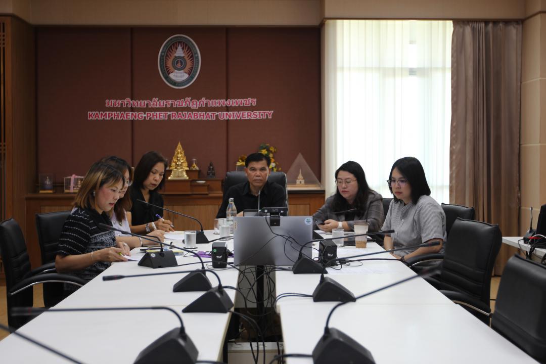 17. ราชภัฏกำแพงเพชรหารือความร่วมมือทางวิชาการในการจัดตั้งศูนย์ฝึกอบรมการแพทย์แผนจีน กับประเทศจีน