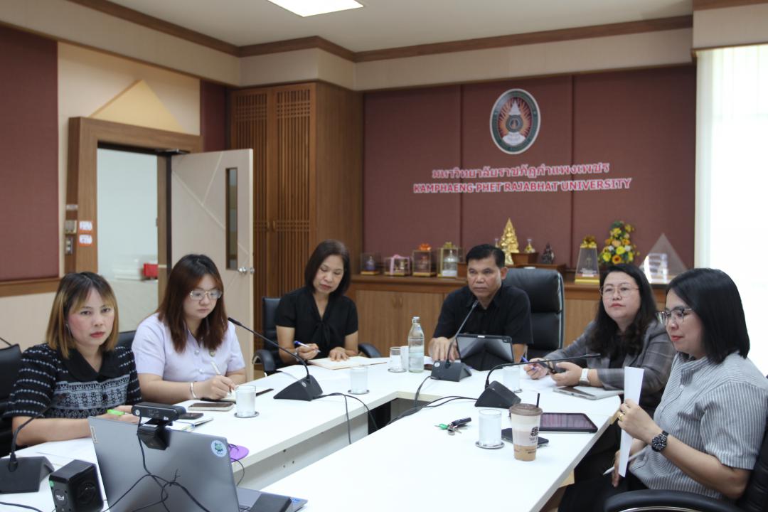 22. ราชภัฏกำแพงเพชรหารือความร่วมมือทางวิชาการในการจัดตั้งศูนย์ฝึกอบรมการแพทย์แผนจีน กับประเทศจีน