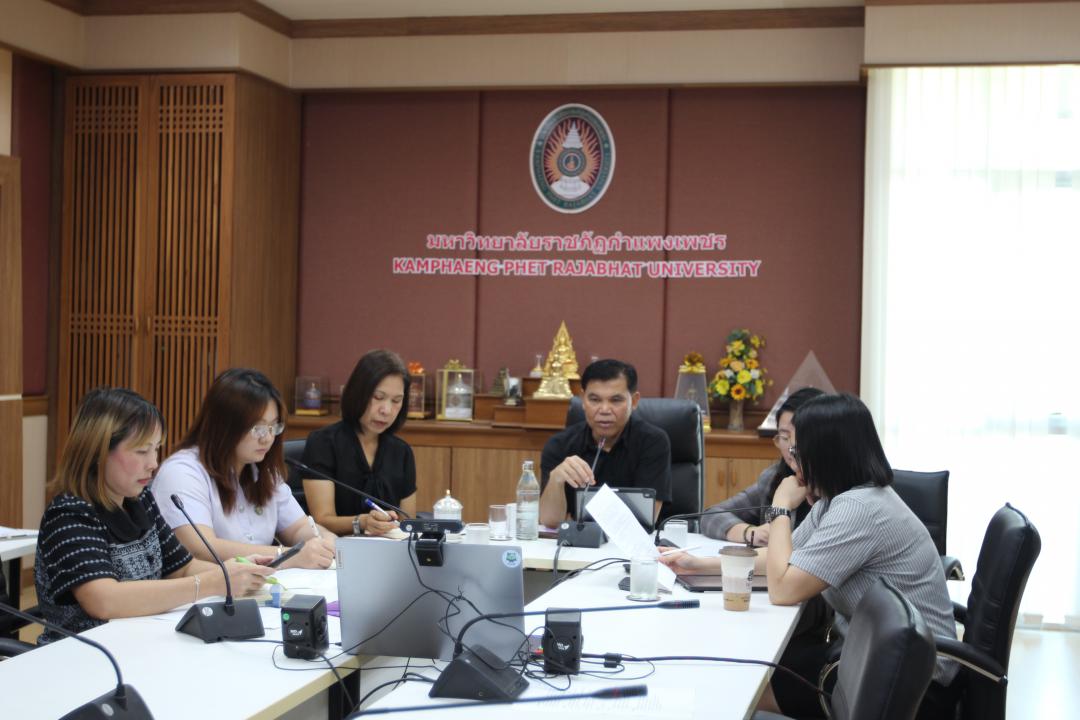 24. ราชภัฏกำแพงเพชรหารือความร่วมมือทางวิชาการในการจัดตั้งศูนย์ฝึกอบรมการแพทย์แผนจีน กับประเทศจีน