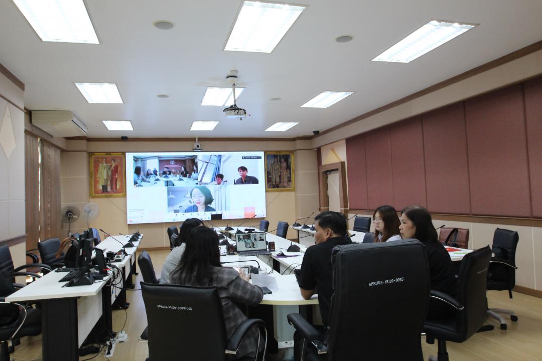 30. ราชภัฏกำแพงเพชรหารือความร่วมมือทางวิชาการในการจัดตั้งศูนย์ฝึกอบรมการแพทย์แผนจีน กับประเทศจีน