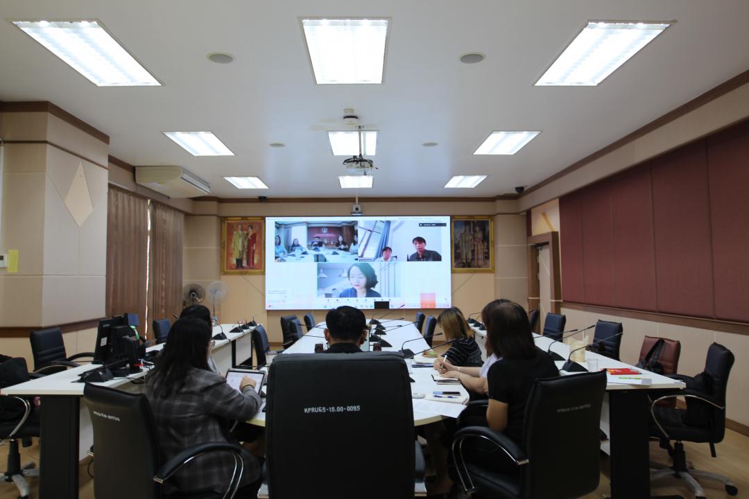 32. ราชภัฏกำแพงเพชรหารือความร่วมมือทางวิชาการในการจัดตั้งศูนย์ฝึกอบรมการแพทย์แผนจีน กับประเทศจีน