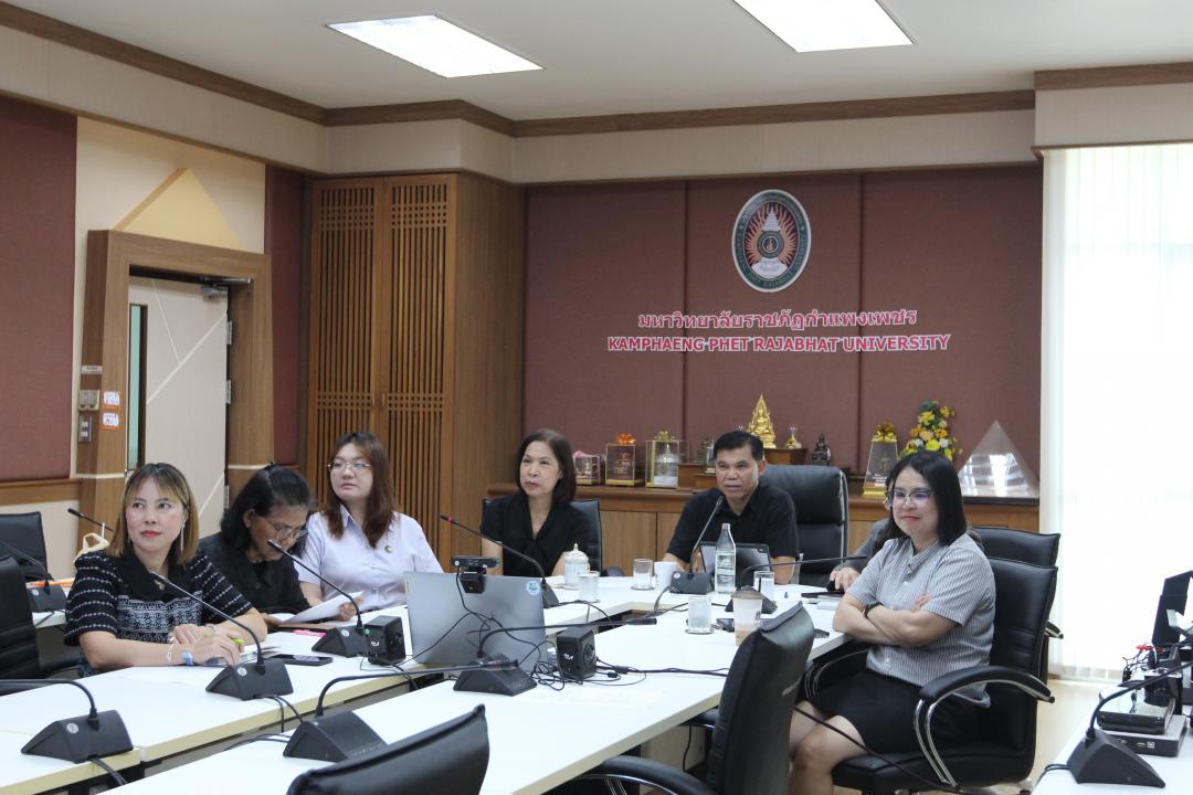 36. ราชภัฏกำแพงเพชรหารือความร่วมมือทางวิชาการในการจัดตั้งศูนย์ฝึกอบรมการแพทย์แผนจีน กับประเทศจีน