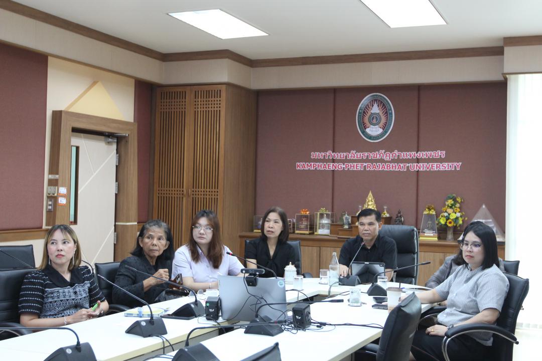 41. ราชภัฏกำแพงเพชรหารือความร่วมมือทางวิชาการในการจัดตั้งศูนย์ฝึกอบรมการแพทย์แผนจีน กับประเทศจีน