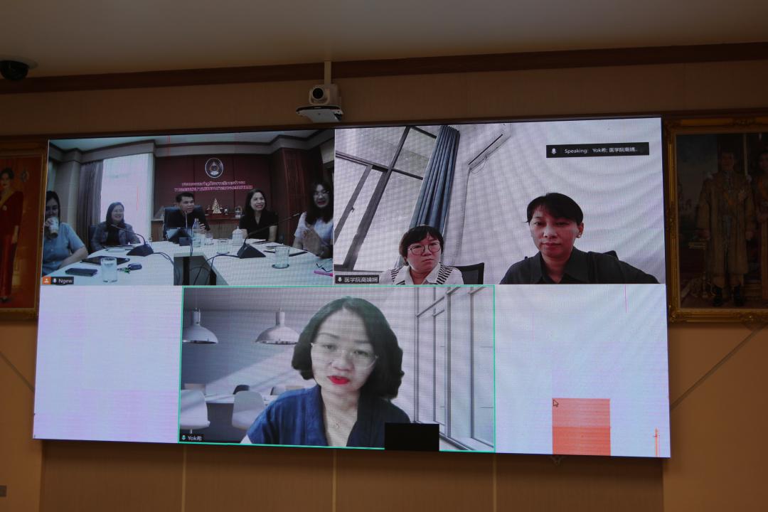 45. ราชภัฏกำแพงเพชรหารือความร่วมมือทางวิชาการในการจัดตั้งศูนย์ฝึกอบรมการแพทย์แผนจีน กับประเทศจีน