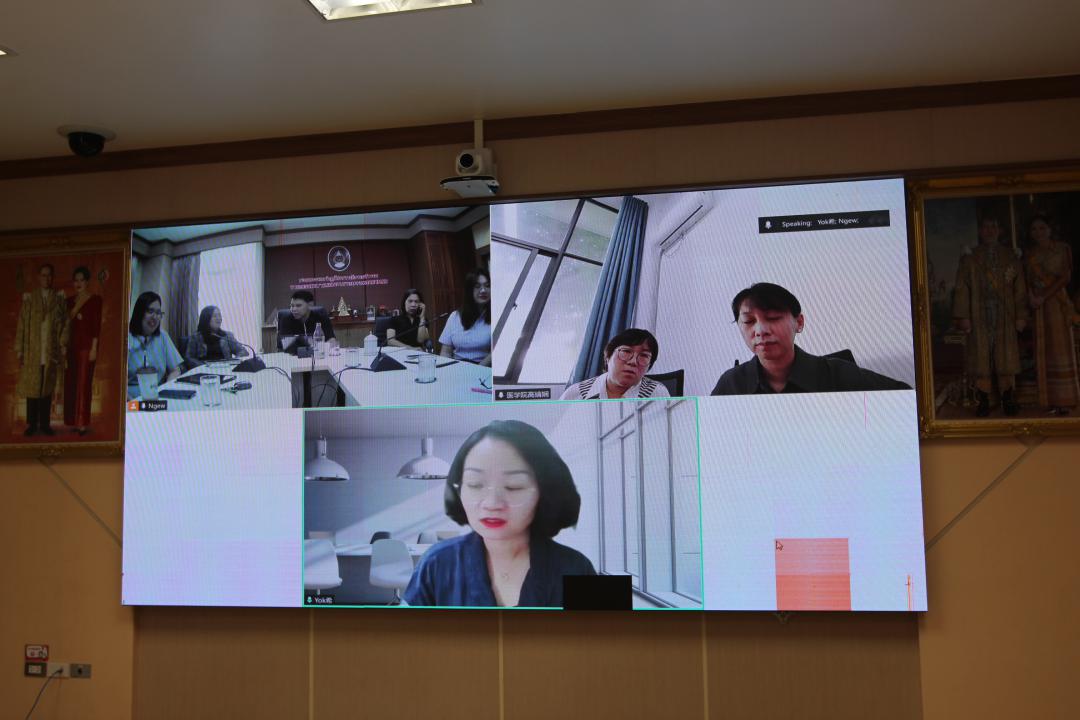 46. ราชภัฏกำแพงเพชรหารือความร่วมมือทางวิชาการในการจัดตั้งศูนย์ฝึกอบรมการแพทย์แผนจีน กับประเทศจีน