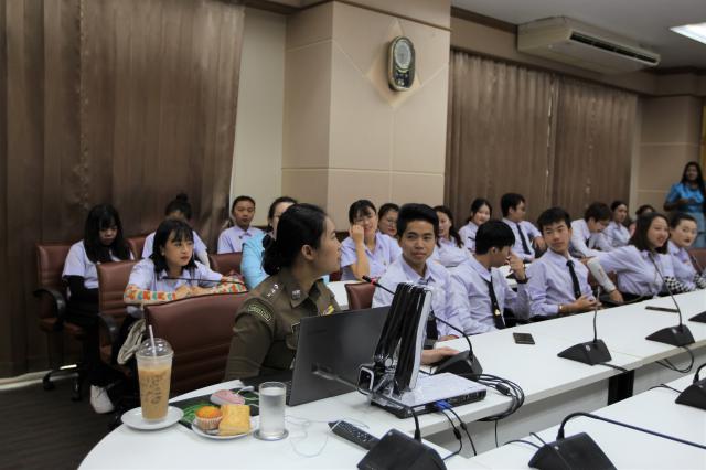 1. กิจกรรมอบรมงานตรวจคนเข้าเมือง และกฏหมายควรรู้สำหรับนักศึกษาต่างชาติ