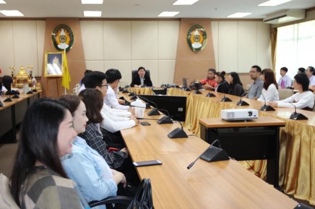 1. กิจกรรมปัจฉิมนิเทศนักศึกษาต่างชาติ ประจำปีการศึกษา 2562