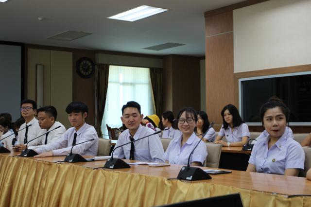 2. กิจกรรมปัจฉิมนิเทศนักศึกษาต่างชาติ ประจำปีการศึกษา 2562