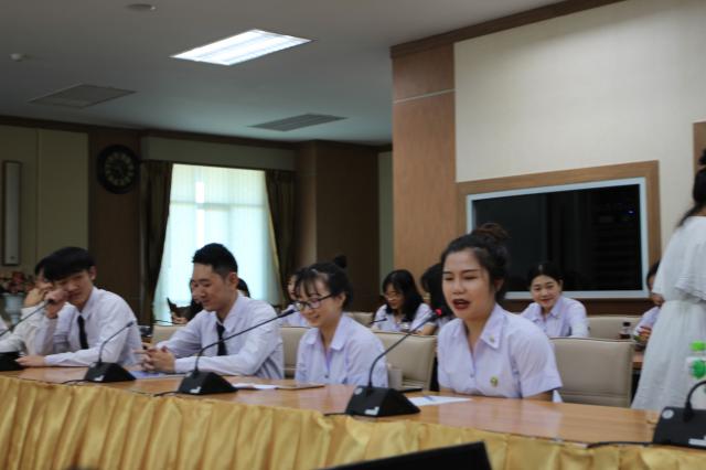 4. กิจกรรมปัจฉิมนิเทศนักศึกษาต่างชาติ ประจำปีการศึกษา 2562